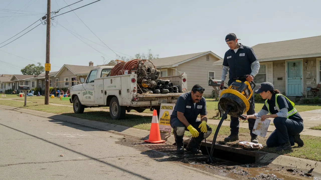 Drain Cleaning in Webster, TX near me